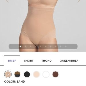 NWOT Honeylove Superpower Brief M Sand